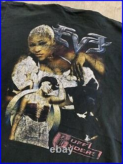 Vintage 90s DMX Eve Ruff Ryders Tour Shirt Sz XL Rap Tee Rare Hip Hop Music