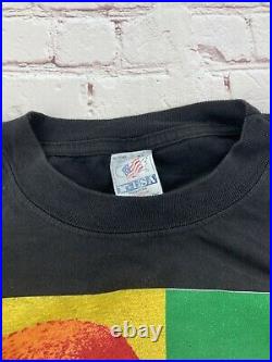 Vintage 90s Malcolm X Rap Tee t shirt XL Single stitch warhol style 1990s Rare