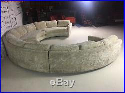 Vintage Adrian Pearsall Craft Associates Authentic Sofa Sectional withTags Rare