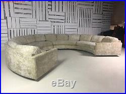 Vintage Adrian Pearsall Craft Associates Authentic Sofa Sectional withTags Rare