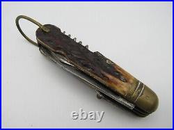 Vintage Antique Large Ameike Sportsman Hunting Knife Extremely Rare