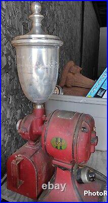 Vintage Antique RARE HOBART Industrial COFFEE grind bin GRINDER hopper