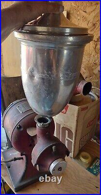 Vintage Antique RARE HOBART Industrial COFFEE grind bin GRINDER hopper