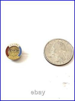 Vintage Antique RARE Scandinavian Fraternity of America 10k Gold Pin