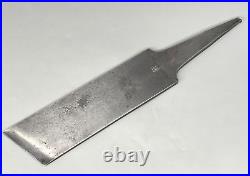 Vintage Antique Rare Huge I & H Sorby 2 5/8 Skew Woodturning Chisel Old Tool