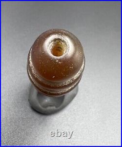 Vintage Antique Rare Shape Carnelian Agate Amulet Old Bead Pendant