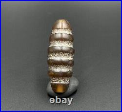 Vintage Antique Rare Shape Carnelian Agate Amulet Old Bead Pendant