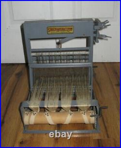 Vintage Antique Structo Artcraft 8 Loom 4 shaft Tabletop Weaving LOOM Rare Nice