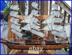 Vintage Antique Wooden Model Ship FEAGHTA SICIO XVII RARE need a True Collector