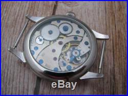 Vintage Breguet Classic Watch Swiss Mechanical Winding Rare Mens Silver 3210BA
