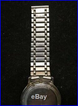 Vintage Bulova Accutron Watch Up Down Date Day Stainless 1969 Rare 2182 working