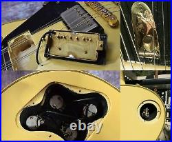 Vintage Burny RLC-60 Les Paul Custom Randy Rhoads Vibe + Gibson Bonus RARE LOOK