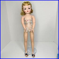 Vintage CISSY Doll Madame Alexander 21 Straight Bangs Stockings Shoes Chemise