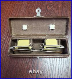 Vintage Collectible Rare Antique Reading Glasses (766)