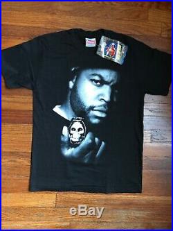 Vintage Deadstock Ice Cube The Predator Rap T Shirt Rare Size M 90s Hip Hop