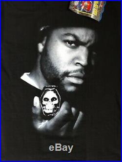 Vintage Deadstock Ice Cube The Predator Rap T Shirt Rare Size M 90s Hip Hop