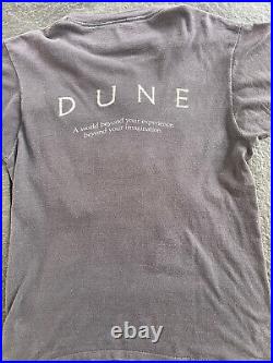 Vintage Dune movie promo T shirt Rare Grail collectors piece