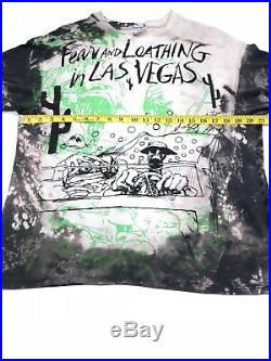 Vintage Fear And Loathing In Las Vegas Mosquitohead Movie T-Shirt 90s XL RARE