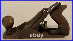 Vintage Fulton Bench Plane Made In U. S. A. Antique Wood Rare FULTON Warranted