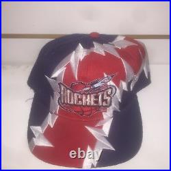 Vintage Houston Rockets G2 snapback hat big logo the game rare NWT