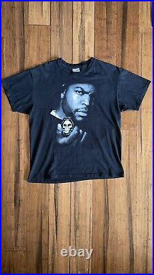 Vintage Ice Cube Rap T Promo The Predator Rare XL Hanes Ultraweight