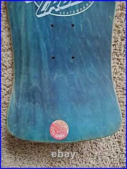 Vintage Jeff Grosso Santa Cruz skateboard deck NOS RARE not a reissue