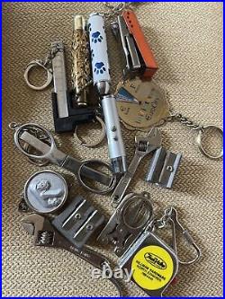 Vintage Keychain Tools Some Rare Or Antique 14