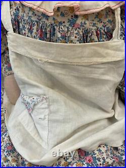 Vintage Large 48 Knickerbocker Raggedy Ann Cloth Doll Original Clothes Tag Rare