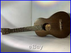 Vintage Mahogany Martin Tenor Ukulele Soprano Guitar Antique 1920 1930 Rare