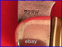 Vintage Marshall Wells pocket knife Zenith super rare 3 backspring antique knife
