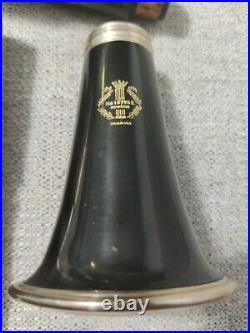 Vintage McIntyre Ecole System Bb Clarinet Bakelite Antique Made In France Rare