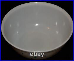Vintage Mixing Bowl, RARE PYREX TURQUOISE DIAMOND BOW, Dainty Maids, 1950's