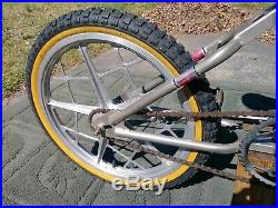 Vintage Mongoose BMX Bicycle Motocross Motomag 1979 Original RARE