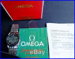 Vintage Omega Speedmaster LCD 186.004 Moonwatch Digital/quartz 1620 Watch Rare