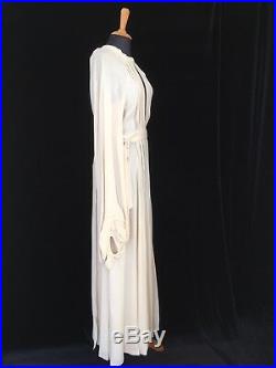 Vintage Ossie Clark Rare Quorum Moss Crepe Dress (size 8-10-12)