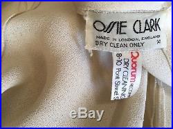 Vintage Ossie Clark Rare Quorum Moss Crepe Dress (size 8-10-12)