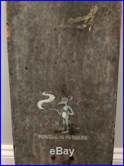 Vintage Powell Peralta Tony Hawk Shotgun / Machine Gun Mouse Rare Deck
