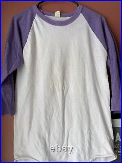 Vintage RARE 1970s Woodstock Shirt Raglan, Size Medium Jimi Hendrix