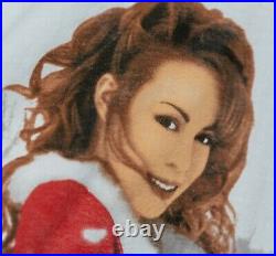 Vintage RARE 1994 Single-Stitch Mariah Carey Christmas promo in size XL