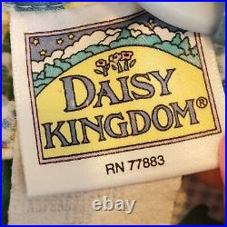 Vintage RARE Daisy Kingdom Girls Sz 4 Alphabet Letter Circle Party Dress