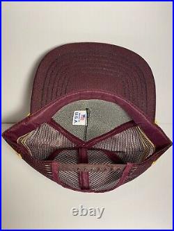 Vintage RARE Three Stripe rural Kansas Gross Towing Service SnapBack Hat USA