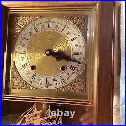 Vintage RARE Wall Clock With Chime 8day Works Great Little River