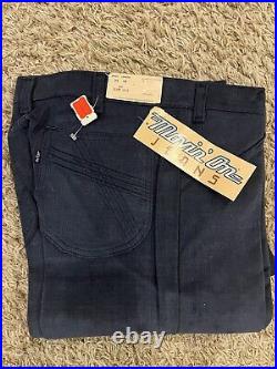 Vintage Rare 1970s Levis Movin On Jeans 34x36