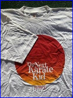 Vintage Rare 1994 Single Stitched The Next Karate Kid Movie Promo Tee XL