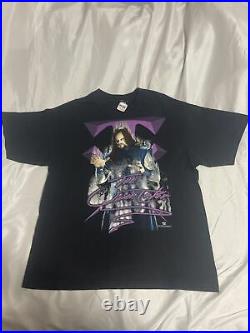 Vintage Rare! 1998 WWF The Undertaker wrestling t-shirt sz XL
