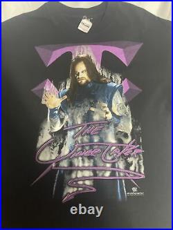 Vintage Rare! 1998 WWF The Undertaker wrestling t-shirt sz XL