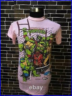 Vintage Rare 90s Teenage Mutant Ninja Turtle Movie Tshirt