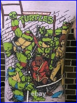 Vintage Rare 90s Teenage Mutant Ninja Turtle Movie Tshirt