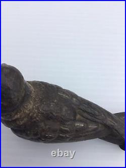 Vintage Rare Antique Austrian Cold Painted Bronze Swallow Bird