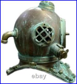 Vintage Rare Antique Diving Helmet Mark V Divers Diving Heavy Helmet deep Sea Di